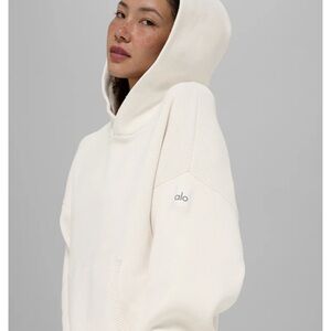 ALO Yoga Women's Off-White Hoodie